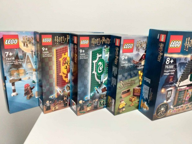 LEGO Harry Potter bontatlan csomag 76388, 76409, 76410, 76416, 76418