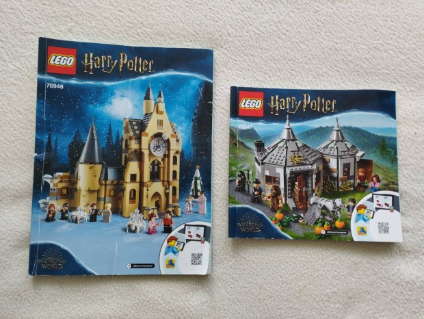 LEGO Harry Potter sszeszerelsi tmutat fzetek