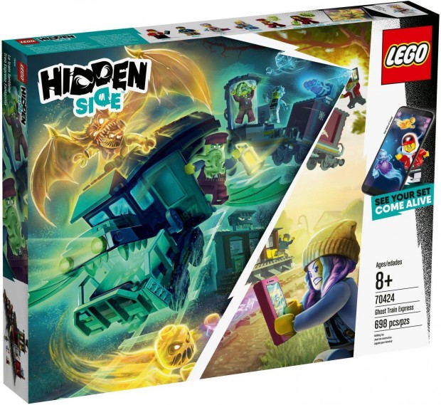 LEGO Hidden Side 70424 Ghost Train Express j, bontatlan