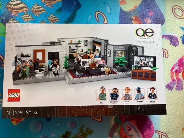 LEGO Icons 10291 - Queer Eye A Csodats (j, bontatlan)