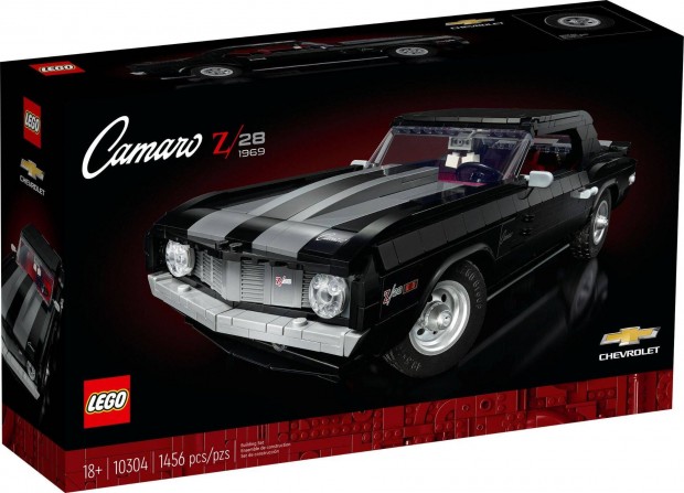 LEGO Icons 10304 Chevrolet Camaro Z/28 1969 j, bontatlan