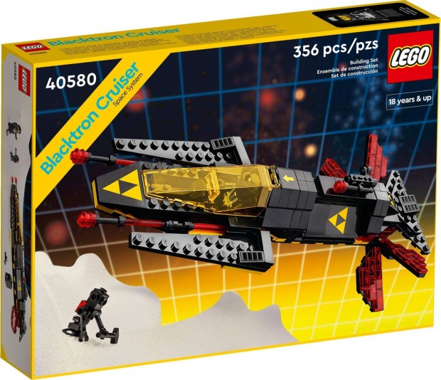 LEGO Icons 40580 Blacktron Cruiser j, bontatlan