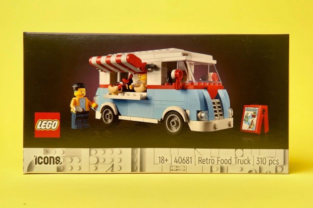 LEGO Icons 40681 Retro Food Truck, j, Bontatlan