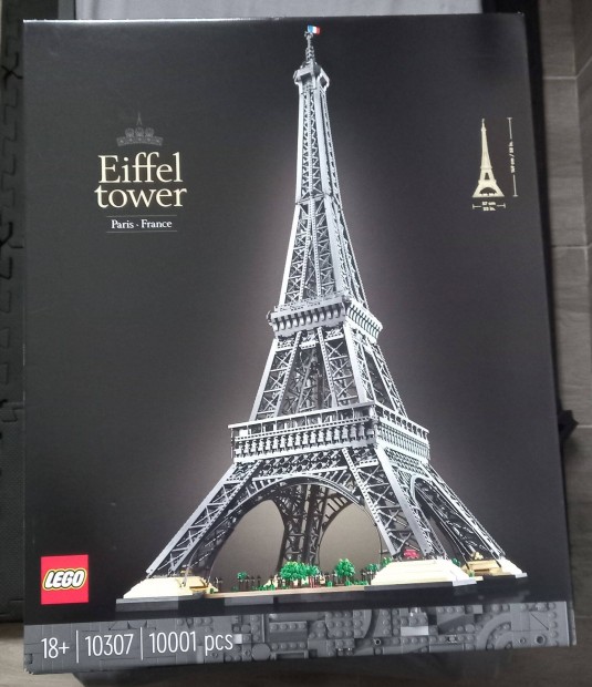 LEGO Icons Eiffel-torony 10307 j, Bontatlan!