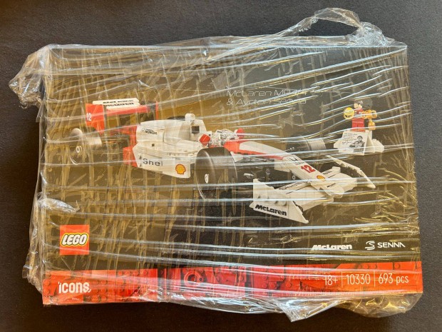 LEGO Icons - Mclaren MP4/4 s Ayrton Senna (10330) - Bontatlan