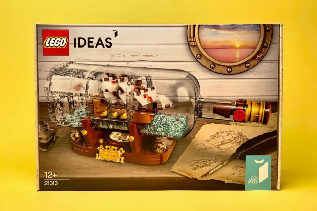 LEGO Ideas 21313 92177 Ship in a Bottle, j, Bontatlan