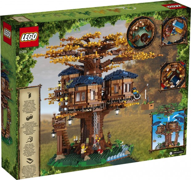 LEGO Ideas 21318 Tree House bontatlan, j