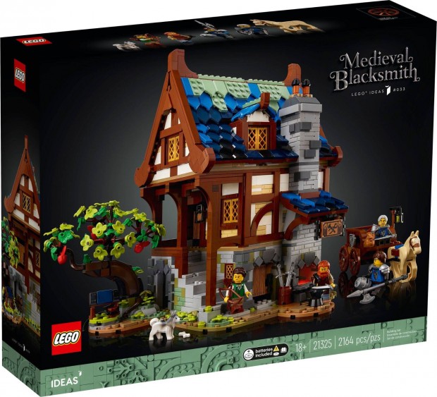 LEGO Ideas 21325 Medieval Blacksmith j, bontatlan