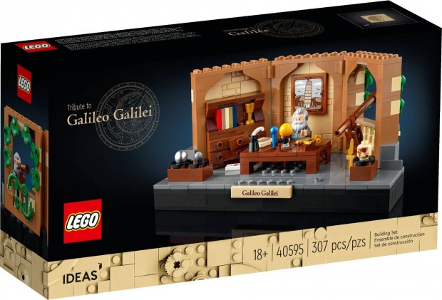 LEGO Ideas 40595 Tribute to Galileo Galilei j, bontatlan