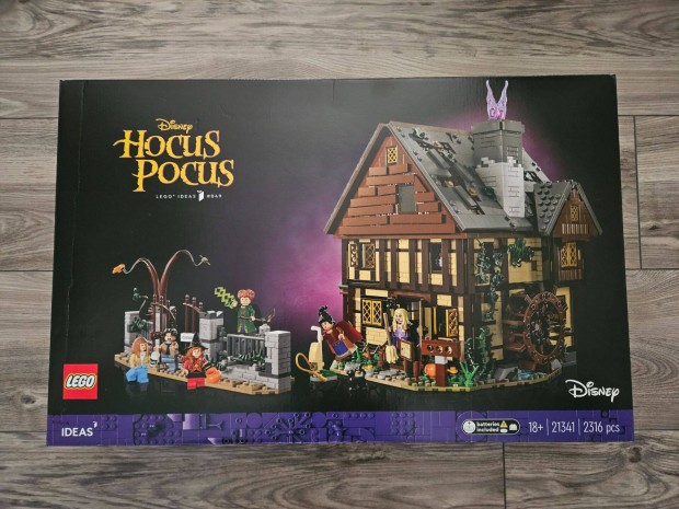 LEGO Ideas Disney Hkusz pkusz A Sanderson nvrek hza 21341 j!