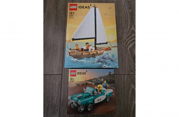 LEGO Ideas Vitorláskaland 40487 és Veterán jármű 40448 bontatlan eladó