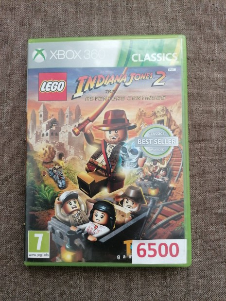 LEGO Indiana Jones 2 Xbox 360 jtk elad!