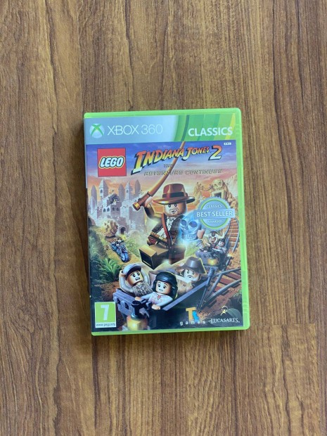 LEGO Indiana Jones 2 Xbox One Kompatibilis eredeti Xbox 360 jtk