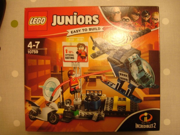 LEGO Juniors 10759 Nylnyka ldzse a hztetn Bontatlan