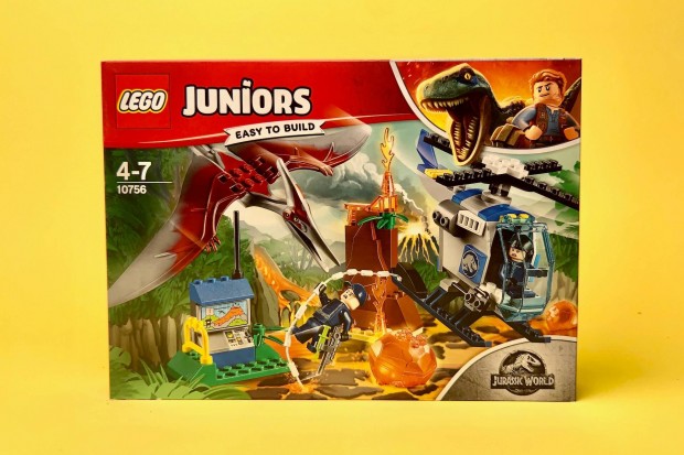 LEGO Jurassic World 10756 Pteranodon Escape, Uj, Bontatlan