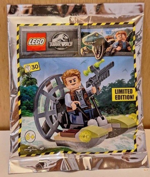 LEGO Jurassic World 122220 Owen with Airboat