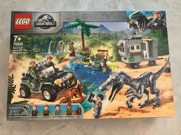 LEGO Jurassic World 75935 - Baryonyx bonyodalom: A kincsvadszat (j,