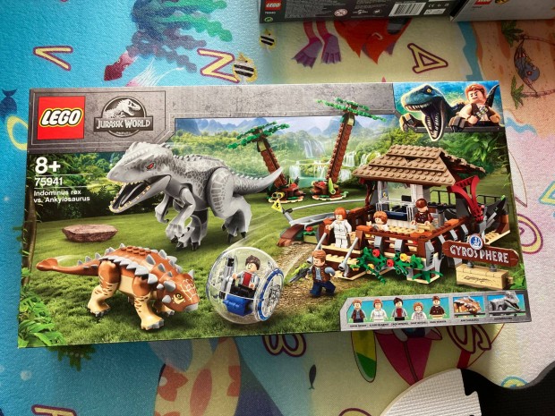 LEGO Jurassic World 75941 - Indominus Rex az Ankylosaurus ellen (j, b