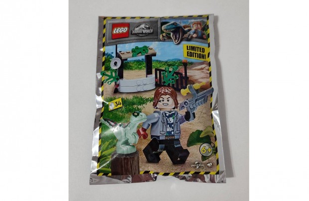 LEGO Jurassic World Rainn Delacourt polybag bontatlan