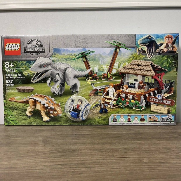 LEGO Jurassic World - Indominus Rex az Ankylosaurus ellen (75941)