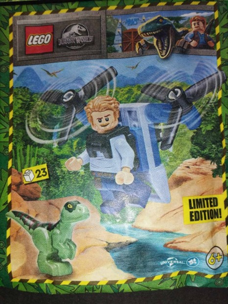 LEGO Jurassic World j bontatlan csomagolsban 