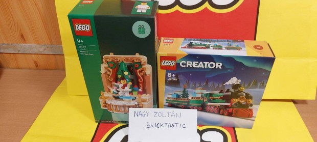 LEGO Karcsonyi vastmodell 40700 + Balerina s ditr jelenet 40701