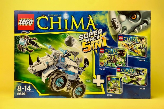 LEGO Legends of Chima 66491 Super Pack 5 in 1, j, Bontatlan