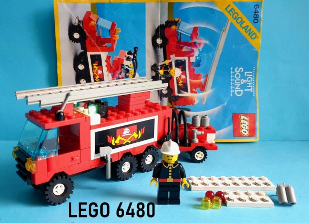 LEGO Legoland 6480 Hook and Ladder Truck (1986), lightsound funkci