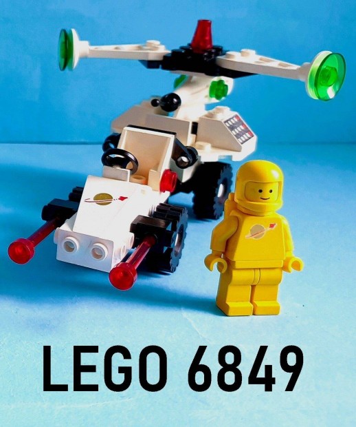 LEGO Legoland Classic Space 6849 Satellite Patroller (1987)