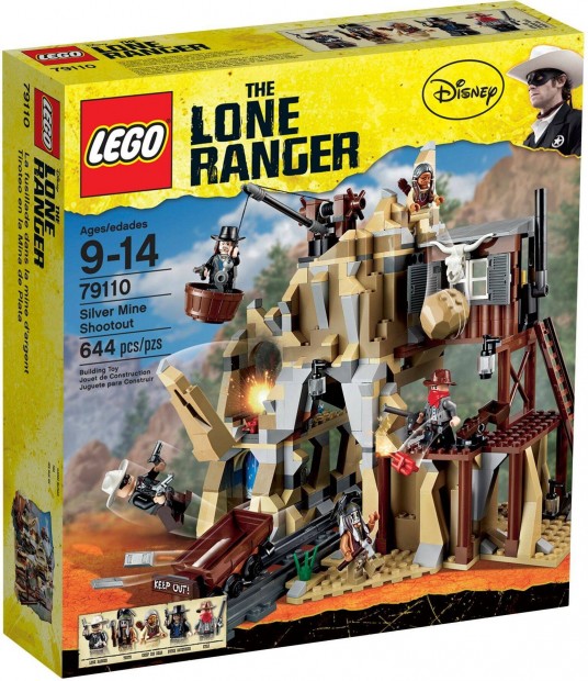 LEGO Lone Ranger 79110 Silver Mine Shootout bontatlan, j
