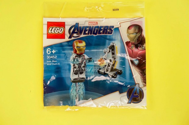 LEGO Marvel 30452 Iron Man and Dum-E, j, Bontatlan