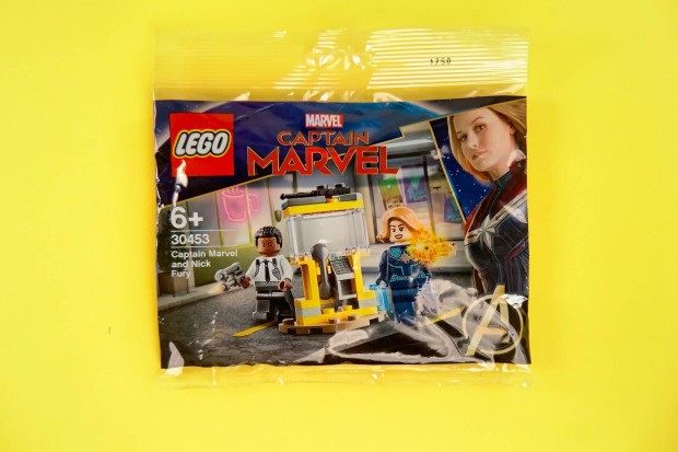 LEGO Marvel 30453 Captain Marvel and Nick Fury, j, Bontatlan