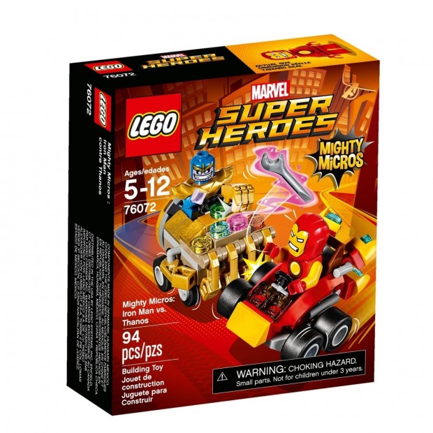 LEGO Marvel 76072 Mighty Micros Iron Man vs. Thanos