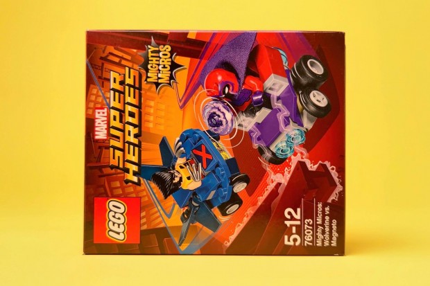 LEGO Marvel 76073 Mighty Micros Wolverine vs. Magneto, j, Bontatlan