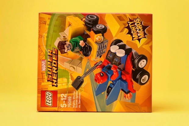 LEGO Marvel 76089 Mighty Micros Scarlet Spider vs Sandm, j, Bontatlan