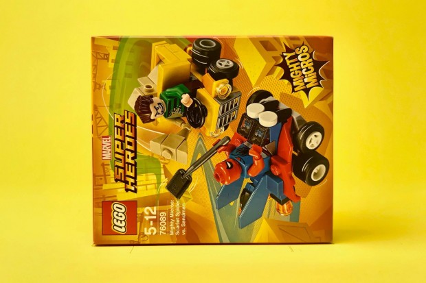 LEGO Marvel 76089 Mighty Micros Scarlet Spider vs Sandm, j, Bontatlan