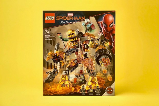 LEGO Marvel 76128 Molten Man Battle, j, Bontatlan