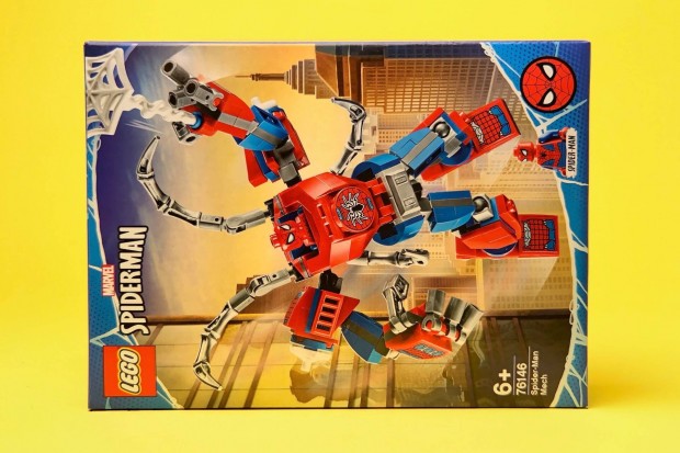 LEGO Marvel 76146 Spider-Man Mech, j, Bontatlan