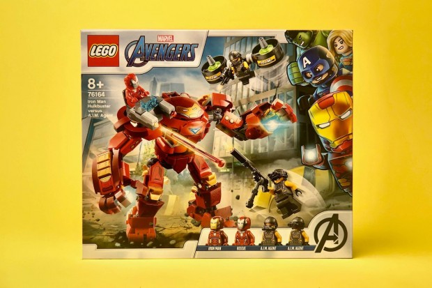 LEGO Marvel 76164 Iron Man Hulkbuster vs A.I.M. Agent, j, Bontatlan