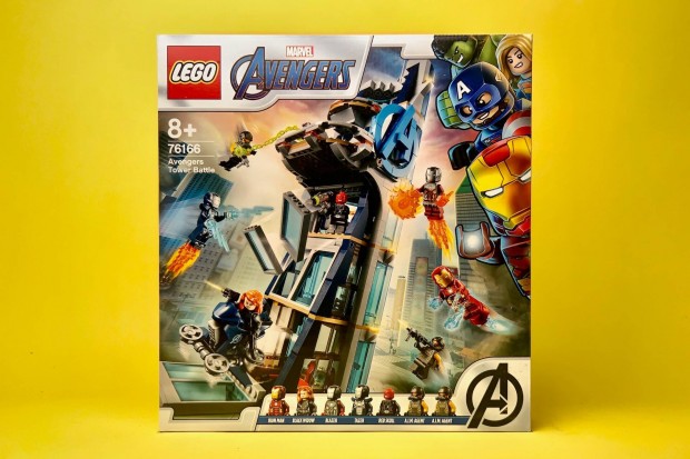 LEGO Marvel 76166 Avengers Tower Battle, j, Bontatlan