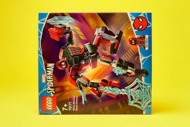 LEGO Marvel 76171 Miles Morales Mech Armor, j, Bontatlan