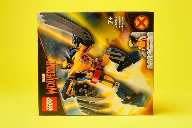 LEGO Marvel 76202 Wolverine Mech Armor, Uj, Bontatlan