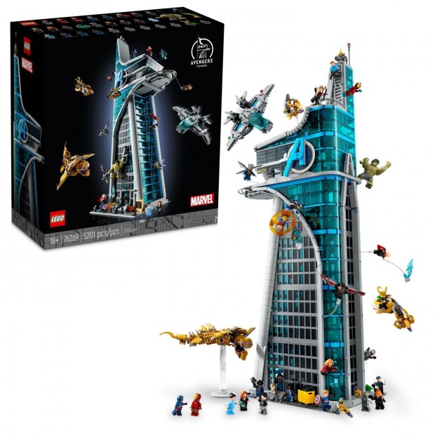 LEGO Marvel 76269 Bosszllk torony