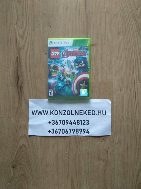 LEGO Marvel Avengers eredeti Xbox 360 jtk