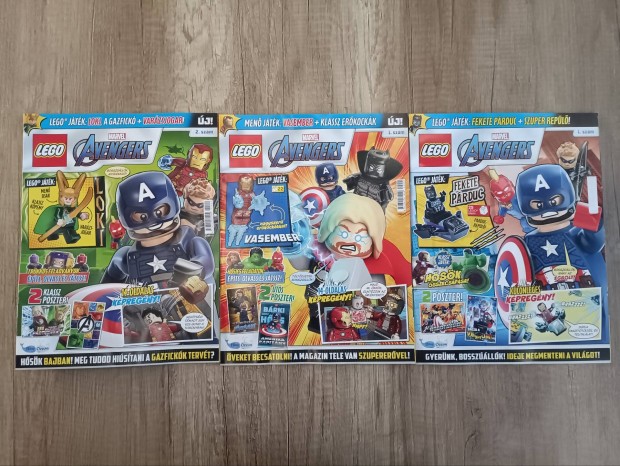 LEGO Marvel Avengers magazinok jsgok 