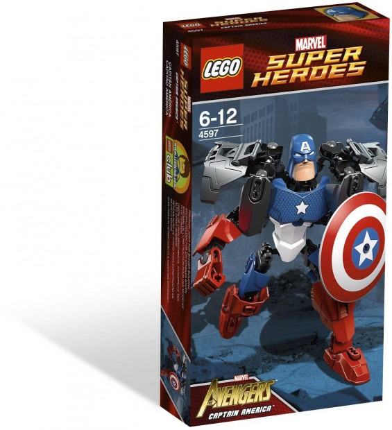 LEGO Marvel Super Heroes 4597 Captain America bontatlan, j