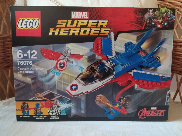 LEGO Marvel Super Heroes 76076 Amerika kapitny Kldets a sugrhajts