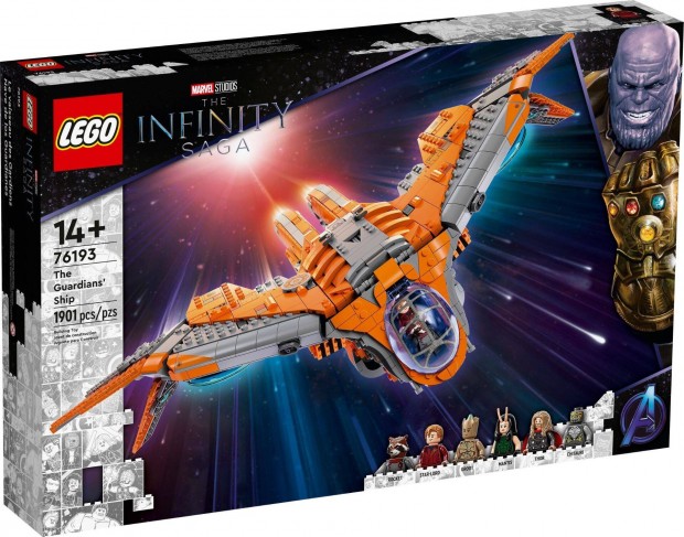 LEGO Marvel Super Heroes 76193 The Guardians' Ship j, bontatlan