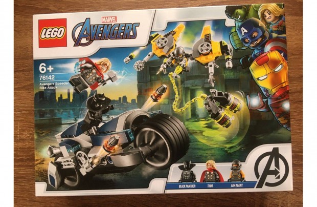 LEGO Marvel Super Heroes Bosszllk Speeder biciklis tmads (76142)