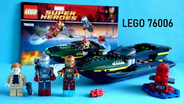 LEGO Marvel Super Heroes Iron Man 76006 Extremis Sea Port Battle